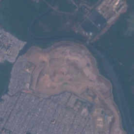 Sentinel-2 true-colour chip of Deonar landfill on 6 January 2025