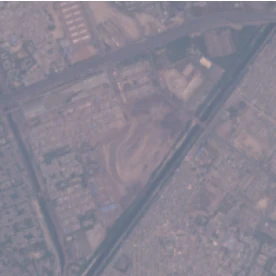 Sentinel-2 true-colour chip of Ghazipur on 28 April 2025