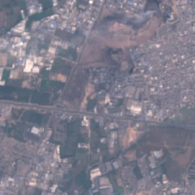 Sentinel-2 true-colour chip of Pirana on 2 December 2024